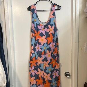 Fighting Eel Floral Jumpsuit